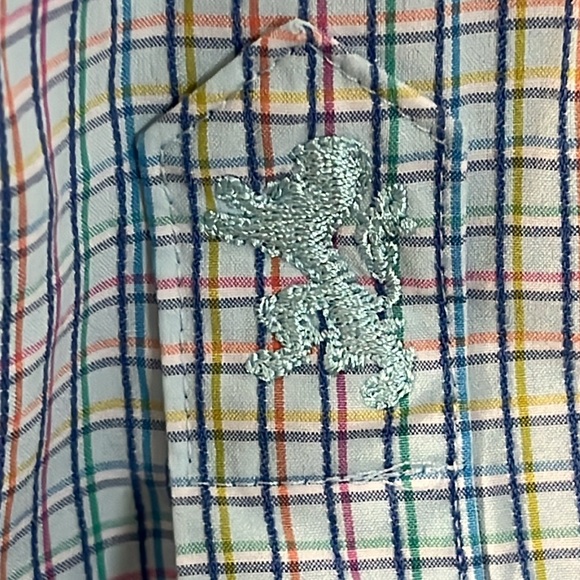 Men’s Bugatchi Classic Cotton Casual Long Sleeve Shirt M 16 1/2” - Picture 5 of 8